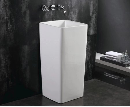 Раковина CeramaLux 40 P7005L Белая 