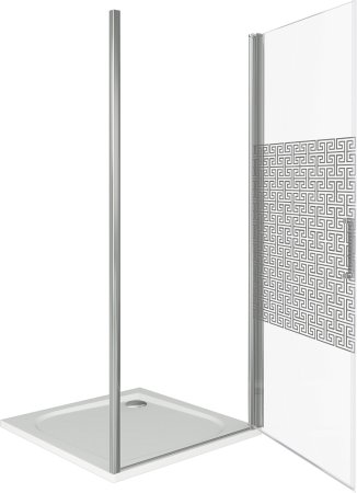 Душевая дверь в нишу Good Door Fantasy DR-90-F-CH 