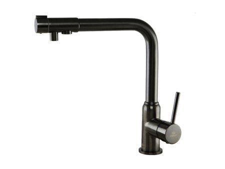 Смеситель для кухни Kaiser Teka 13044-2 Черный мрамор 