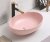 Раковина-чаша CeramaLux 50 78590MP Розовая матовая 