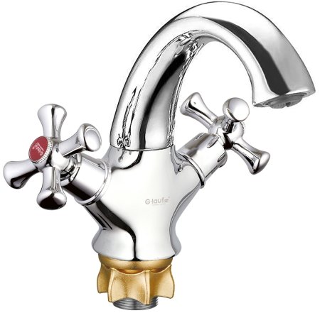 Смеситель для раковины G-Lauf QML1-A827 Хром 