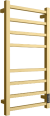Полотенцесушитель электрический Двин L plaza neo 4657795055072 золото матовое, 40х80 см 