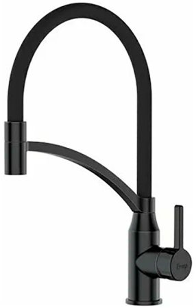 Смеситель для кухни Frap F4552-6 Черный матовый 
