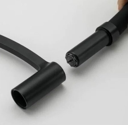 Смеситель для кухни Frap F4552-6 Черный матовый 