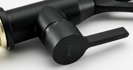 Смеситель для кухни Frap F4552-6 Черный матовый 