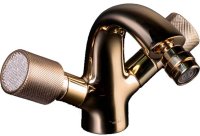 Смеситель для биде Boheme Royal Cristal 296-Royal/CRST Золото