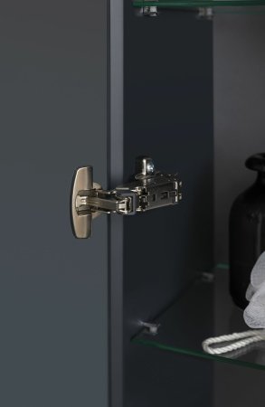 Шкаф пенал Allen Brau Infinity 35 L 1.21010.AM подвесной Антрацит матовый 