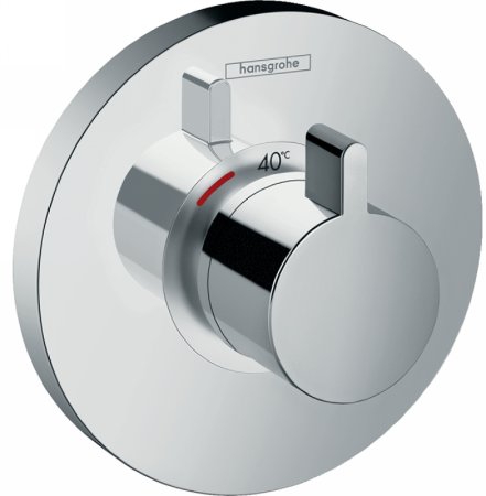 Смеситель для душа Hansgrohe ShowerSelect S High flow 15741000 с термостатом Хром 