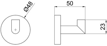 Крючок Allen Brau Priority 6.31001-00 Хром 