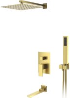 Душевая система D&K Bayern Liszt DA1515607A04 Золото матовое