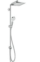 Душевая система Hansgrohe Crometta Showerpipe Reno EcoSmart 27289000 Хром Душевая система Hansgrohe Crometta Showerpipe Reno EcoSmart 27289000 Хром