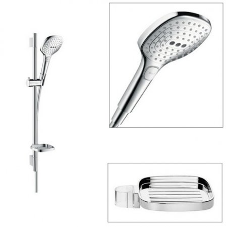 Душевой гарнитур Hansgrohe Raindance Select Е 26621000 Хром 