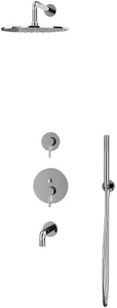 Душевая система Whitecross Y chrome YSET07CR Хром 
