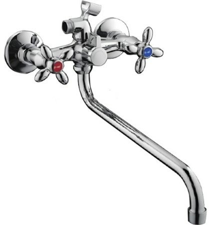 Смеситель для ванны Frap H27 F2227-2 универсальный Хром 