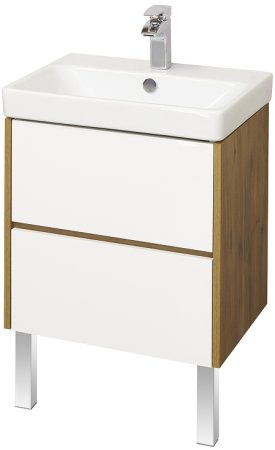 Тумба под раковину Aquaton Сканди 70 1A251801SDZ90 подвесная Белый Дуб рустикальный 