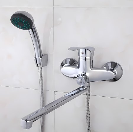 Смеситель для ванны Frap H220 F22001 универсальный Хром 