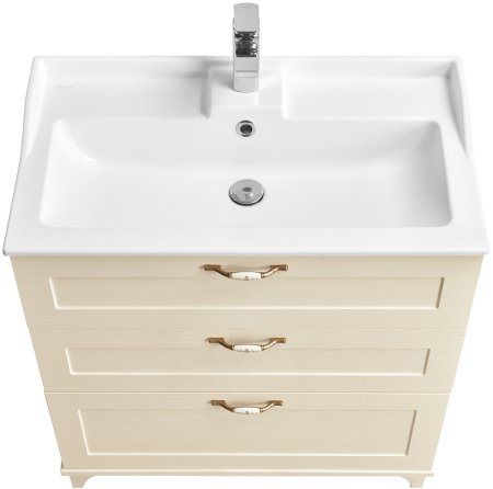 Тумба под раковину Aquaton Леон 80 Н 1A187801LBPR0 Дуб бежевый 