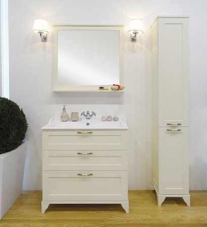 Тумба под раковину Aquaton Леон 80 Н 1A187801LBPR0 Дуб бежевый 