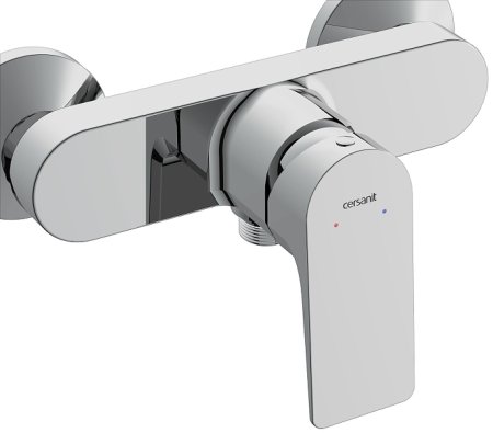 Смеситель для душа Cersanit Nature 63065 Хром 