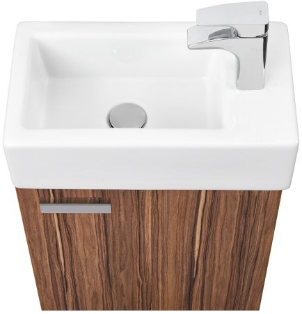 Тумба под раковину Aquaton Эклипс 45 1A172701EK560 подвесная Эбони темный 