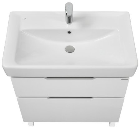 Тумба под раковину Aquaton Дакота 75 1A202901DAAY0 Белая Выбеленное дерево 