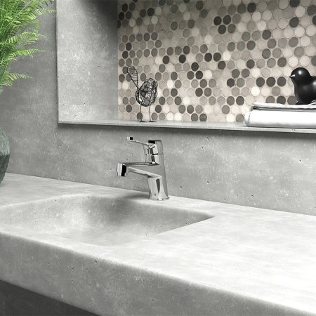 Смеситель для раковины Paini Bios 05 05CR205LMKM Хром 