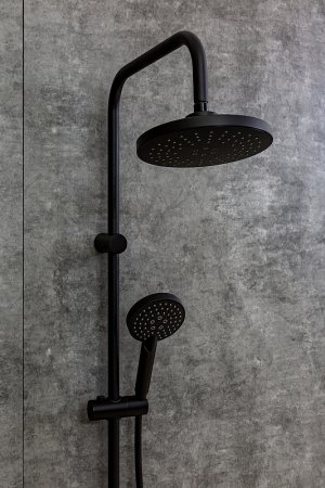 Душевая система Orange Mia M34-922b Черная 