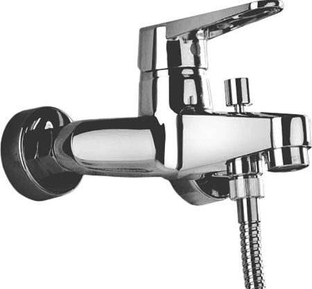 Смеситель для ванны Paini Ventus 93CR105KM Хром 