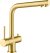 Смеситель Timo Saona 2396/17F для кухонной мойки, золото матовое 