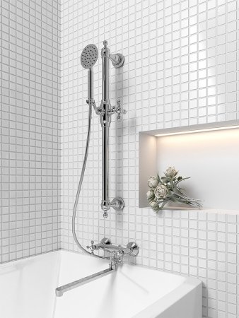 Смеситель для ванны Paini Tango TNCR119 универсальный Хром 