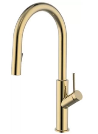 Смеситель для кухни Omnires Bend BE6455GL золото 