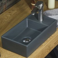 Раковина Melana 41 MLN-320351MG Серая матовая