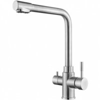 Cмеситель для кухни под фильтр HANSEN H15085G Сатин