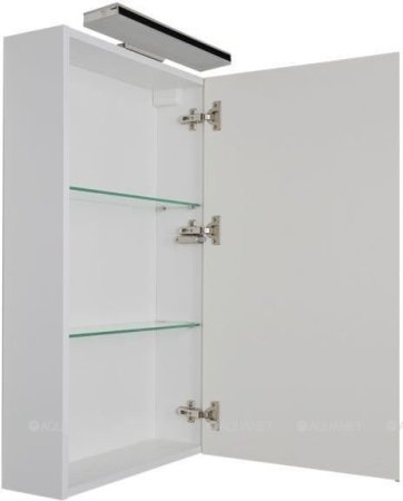 Зеркало-шкаф Aquanet Орлеан 50 белый 