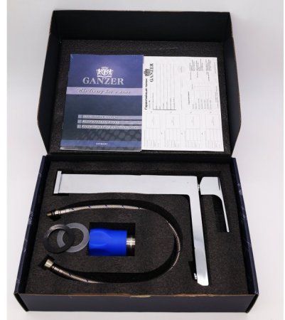 Cмеситель для раковины GANZER GZ28012F WHITE 