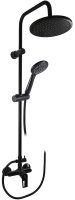 Душевая система Rav Slezak Colorado CO282.5/3CMAT Черный матовый
