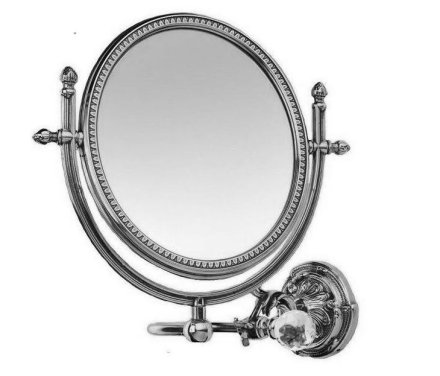 Зеркало увеличительное Art&Max Barocco Crystal AM-2109-Cr-C хром 