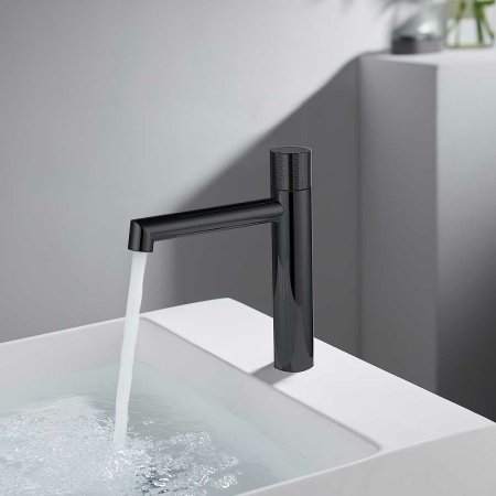 Смеситель для раковины Vincea Desire VBF-1D3MB Черный матовый 