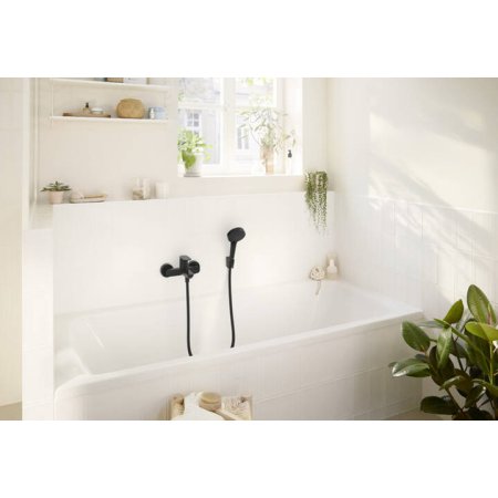 Смеситель Hansgrohe Rebris S 72440670 для ванны черный 