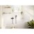 Смеситель Hansgrohe Rebris S 72440670 для ванны черный 