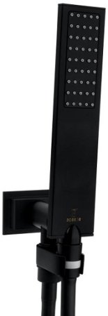 Душевая лейка Bossini Flat-One B00270.073 черная 