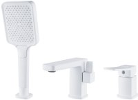 Смеситель на борт ванны Shevanik S9912C, белый