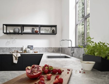 Смеситель Hansgrohe Talis M54 72806000 для кухонной мойки, хром 