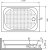 Поддон для душа RGW Acrylic Lux/TN 120x90 
