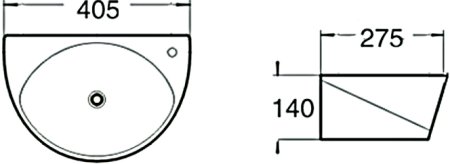 Рукомойник SantiLine SL-2016 