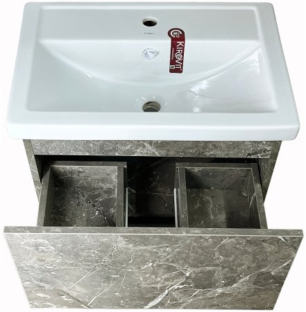 Тумба под раковину Style Line Мальта 60 ЛС-00002291 подвесная Рускеала 