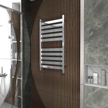 Полотенцесушитель электрический (лесенка) Bauedge Elite DB-0048, 50x100 см 