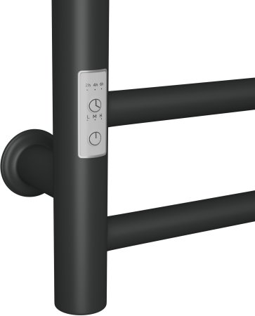 Полотенцесушитель электрический с полочкой (лесенка) Маргроид В10 M0026, 40x80 см 