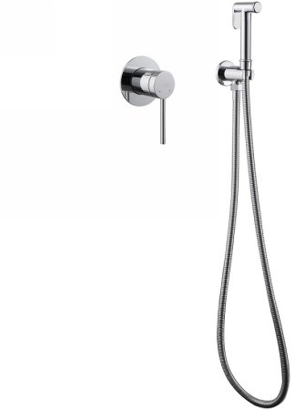 Гигиенический душ со смесителем Abber Emotion AF8825 Хром 