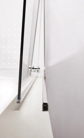 Душевая дверь в нишу Cezares Eco B-1-65-C-Cr стекло прозрачное 